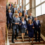 25.4.2016 Kielce. Minister Edukacji Narodowej Anna Zalewska wzięła udział w debacie poświęconej przyszłości edukacji. / Wojciech Habdas / Radio Kielce