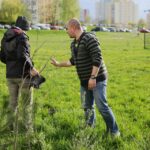 26.04.2016. Nasadzenia na osiedlu Na Stoku w Kielcach / Wojciech Habdas / Radio Kielce