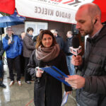 27.4.2016 Kielce. Interwencja Radia Kielce i TVP3 przy ul. Panoramicznej. / Wojciech Hadbas / Radio Kielce