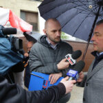 27.4.2016 Kielce. Interwencja Radia Kielce i TVP3 przy ul. Panoramicznej. / Wojciech Hadbas / Radio Kielce