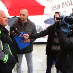 27.4.2016 Kielce. Interwencja Radia Kielce i TVP3 przy ul. Panoramicznej. / Wojciech Hadbas / Radio Kielce