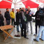 27.4.2016 Kielce. Interwencja Radia Kielce i TVP3 przy ul. Panoramicznej. / Wojciech Hadbas / Radio Kielce