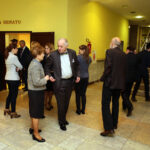 27.4.2016 Kielce. W wyborach na rektora Politechniki Świętokrzyskiej Profesora Wiesława Trąmpczyńskiego poparło czterdziestu czterech z siedemdziesięciu jeden elektorów. / Wojciech Habdas / Radio Kielce