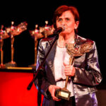 29.4.2016 Kielce. Wręczono jubileuszowe Lary Świętokrzyskie.  „Liderem Dobroczynności” została Urszula Radziszewska / Wojciech Habdas / Radio Kielce