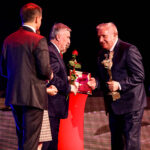 29.4.2016 Kielce. Wręczono jubileuszowe Lary Świętokrzyskie. Laur w kategorii „Gmina Wiejska” przyznano Strawczynowi. / Wojciech Habdas / Radio Kielce