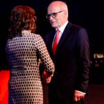 29.4.2016 Kielce. Wręczono jubileuszowe Lary Świętokrzyskie. W kategorii „Człowiek Roku” triumfował profesor Stanisław Głuszek – dziekan Wydziału Lekarskiego i Nauk o Zdrowiu Uniwersytetu Jana Kochanowskiego w Kielcach / Wojciech Habdas / Radio Kielce