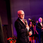 29.4.2016 Kielce. Wręczono jubileuszowe Lary Świętokrzyskie. W kategorii „Człowiek Roku” triumfował profesor Stanisław Głuszek – dziekan Wydziału Lekarskiego i Nauk o Zdrowiu Uniwersytetu Jana Kochanowskiego w Kielcach / Wojciech Habdas / Radio Kielce