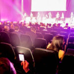 29.4.2016 Kielce. Wręczono jubileuszowe Lary Świętokrzyskie. Na scenie zespół Audiofeels. / Wojciech Habdas / Radio Kielce