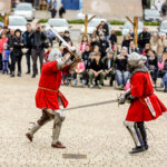 30.4.2016 Chęciny. Otwarcie sezonu turystycznego. Walki rycerskie / Wojciech Habdas / Radio Kielce