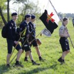 30.04.2016. Zlot Skautów Europy w Gościencinie, w powiecie włoszczowskim / Wojciech Habdas / Radio Kielce