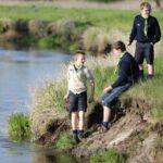 30.04.2016. Zlot Skautów Europy w Gościencinie, w powiecie włoszczowskim / Wojciech Habdas / Radio Kielce