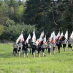 30.04.2016. Zlot Skautów Europy w Gościencinie, w powiecie włoszczowskim / Wojciech Habdas / Radio Kielce