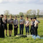 30.04.2016. Zlot Skautów Europy w Gościencinie, w powiecie włoszczowskim / Wojciech Habdas / Radio Kielce