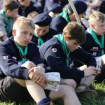 30.04.2016. Zlot Skautów Europy w Gościencinie, w powiecie włoszczowskim / Wojciech Habdas / Radio Kielce