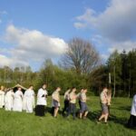 30.04.2016. Zlot Skautów Europy w Gościencinie, w powiecie włoszczowskim / Wojciech Habdas / Radio Kielce