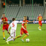 30.4.2016 Kielce. 34. kolejka Ekstraklasy: Korona Kielce - Wisła Kraków. Bartłomiej Pawłowski / Wojciech Habdas / Radio Kielce