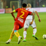 30.4.2016 Kielce. 34. kolejka Ekstraklasy: Korona Kielce - Wisła Kraków. Kamil Sylwestrzak / Wojciech Habdas / Radio Kielce