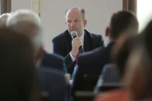 Minister zdrowia Konstanty Radziwiłł odwiedził Rytwiany (6 maja 2016 r) / Jarosław Kubalski / Radio Kielce