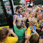 Powitanie Vive Tauron Kielce przed Halą Legionów (30 maja 2016 r). / Wojciech Habdas / Radio Kielce