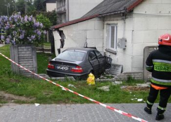14.05.2016. Wypadek w Bielinach / fot. policja