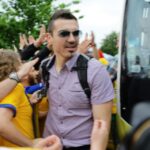 Powitanie Vive Tauron Kielce przed Halą Legionów (30 maja 2016 r). / Wojciech Habdas / Radio Kielce