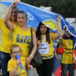 Powitanie Vive Tauron Kielce przed Halą Legionów (30 maja 2016 r). / Wojciech Habdas / Radio Kielce