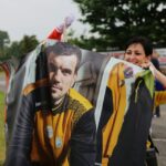 Powitanie Vive Tauron Kielce przed Halą Legionów (30 maja 2016 r). / Wojciech Habdas / Radio Kielce