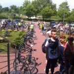 III Rodzinny Rajd Rowerowy Ścieżką Wzdłuż Wąskich Torów (22 maja 2016 r) / Ewa Pociejowska Gawęda / Radio Kielce