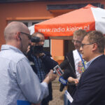 Protest mieszkańców Nowego Korczyna (4 maja 2016 r.) / Krzysztof Bujnowicz / Radio Kielce