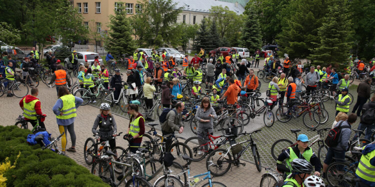 Jubileuszowa Majówka Rowerowa (24 marca 2015 r.) / Piotr Michalski / Radio Kielce