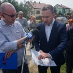 Protest mieszkańców Nowego Korczyna (4 maja 2016 r.) / Krzysztof Bujnowicz / Radio Kielce