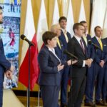 31.05.2016 Zawodnicy Vive Tauronu Kielce spotkali się z premier Beatą Szydło / Kancelaria Premiera