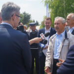 Protest mieszkańców Nowego Korczyna (4 maja 2016 r.) / Krzysztof Bujnowicz / Radio Kielce