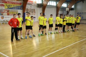 Młodzież Vive Tauronu mistrzami Polski trzynastolatków (15 maja 2016 r) Mecz finałowy. / Maciej Makuła / Radio Kielce