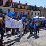 05.05.2016 Marsz Przeciwko Dyskryminacji Osób Niepełnosprawnych w Sandomierzu / Grażyna Szlęzak-Wójcik / Radio Kielce