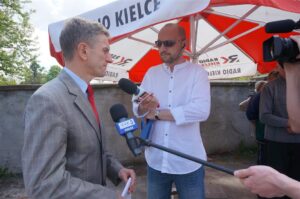 11.05.2016 Program "Interwencja" w Sędziszowie / Grzegorz Jamka / Radio Kielce