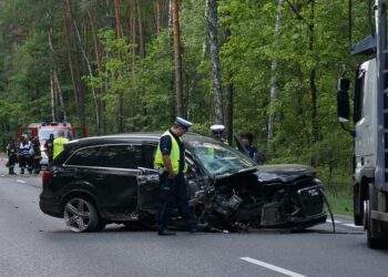 27.05.2016 Wypadek w miejscowości Wiosna w powiecie koneckim / Krzysztof Żołądek / Radio Kielce