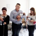 23.05.2016 Trojaczki wyszły ze szpitala na Czarnowie / Jarosław Kubalski / Radio Kielce