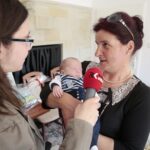 23.05.2016 Trojaczki wyszły ze szpitala na Czarnowie / Jarosław Kubalski / Radio Kielce