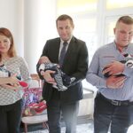 23.05.2016 Trojaczki wyszły ze szpitala na Czarnowie / Jarosław Kubalski / Radio Kielce