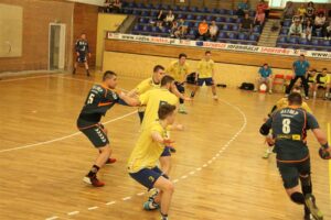 22.05.2016 II liga piłkarzy ręcznych: Vive Tauron II - Olimp Grodków / Maciej Makuła / Radio Kielce