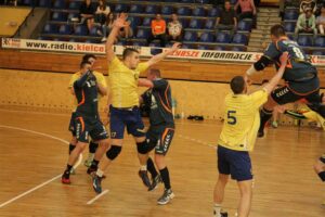 22.05.2016 II liga piłkarzy ręcznych: Vive Tauron II - Olimp Grodków / Maciej Makuła / Radio Kielce