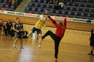 22.05.2016 II liga piłkarzy ręcznych: Vive Tauron II - Olimp Grodków / Maciej Makuła / Radio Kielce