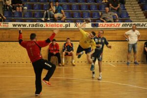 22.05.2016 II liga piłkarzy ręcznych: Vive Tauron II - Olimp Grodków / Maciej Makuła / Radio Kielce