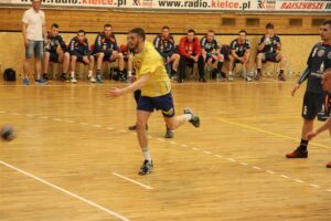 22.05.2016 II liga piłkarzy ręcznych: Vive Tauron II - Olimp Grodków / Maciej Makuła / Radio Kielce