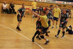 22.05.2016 II liga piłkarzy ręcznych: Vive Tauron II - Olimp Grodków / Maciej Makuła / Radio Kielce