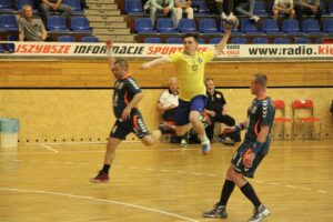 22.05.2016 II liga piłkarzy ręcznych: Vive Tauron II - Olimp Grodków / Maciej Makuła / Radio Kielce