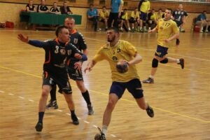 22.05.2016 II liga piłkarzy ręcznych: Vive Tauron II - Olimp Grodków / Maciej Makuła / Radio Kielce