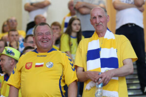 22.05.2016. Finał Pucharu Polski: Vive Tauron Kielce - Orlen Wisła Płock. Kibice Vive / Kamil Król / Radio Kielce