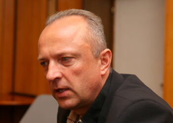 Wiceprzewodniczący Rady Miejskiej w Kielcach Krzysztof Adamczyk / Kamil Król / Radio Kielce